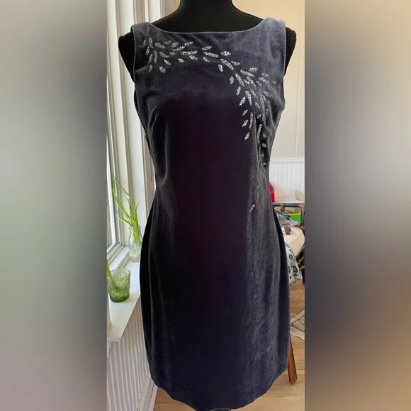 arianna by Rachel Kaye | Dresses | Sleeveless Dark Gray Velvet Dress With Leaf Design Size 6p | Poshmark arianna by Rachel Kaye | Dresses | Sleeveless Dark Gray Velvet Dress With Leaf Design Size 6p | Poshmark